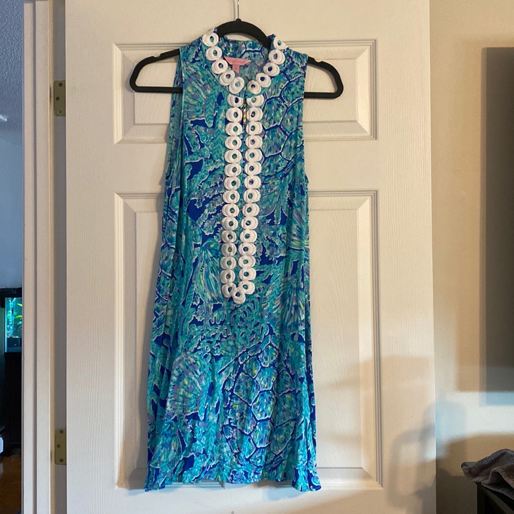 Lilly Pulitzer Jane Shift in Tortuga Time size 10